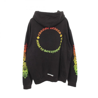 Chrome Hearts Hoodie Back Grad Circle Logo Cotton Pullover — view 2
