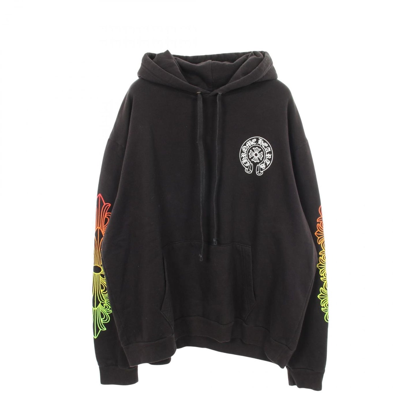 Chrome Hearts Hoodie Back Grad Circle Logo Cotton Pullover