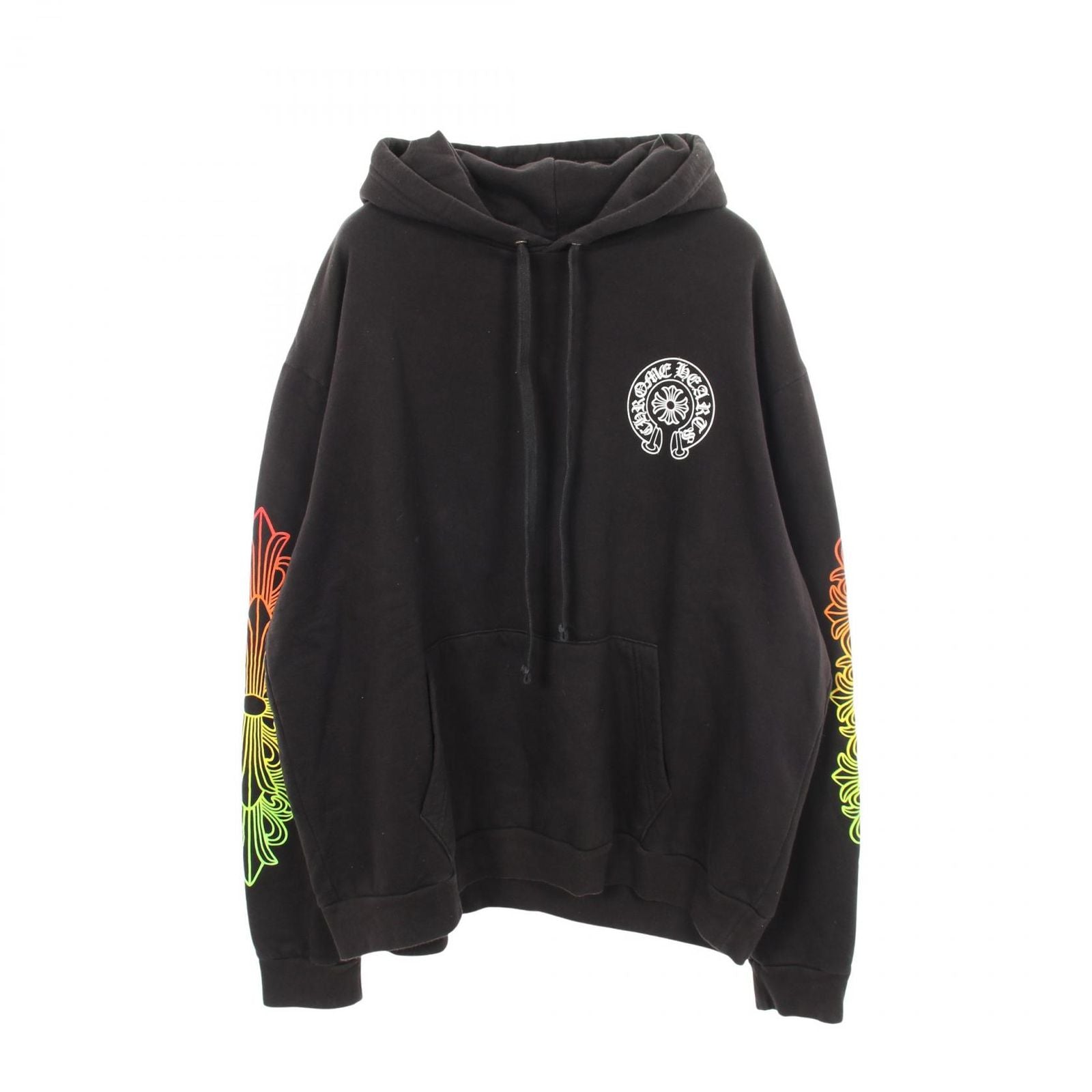 Chrome Hearts Hoodie Back Grad Circle Logo Cotton Pullover