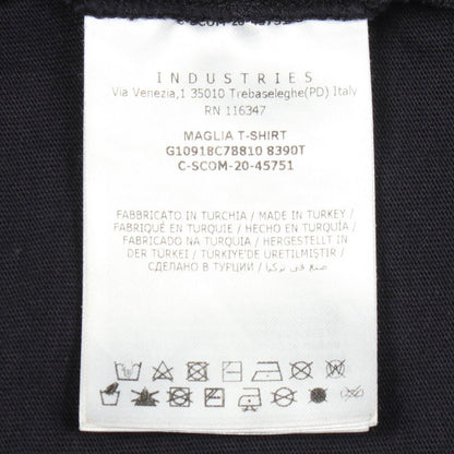 Moncler Short Sleeve T-Shirt Icon Embossed Crew Neck Cotton — view 5