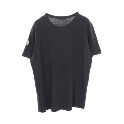 Moncler Short Sleeve T-Shirt Icon Embossed Crew Neck Cotton — view 2