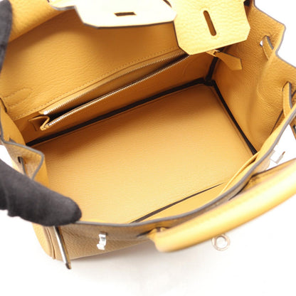 Hermes Handbag Birkin 25 Paille Leather — view 3
