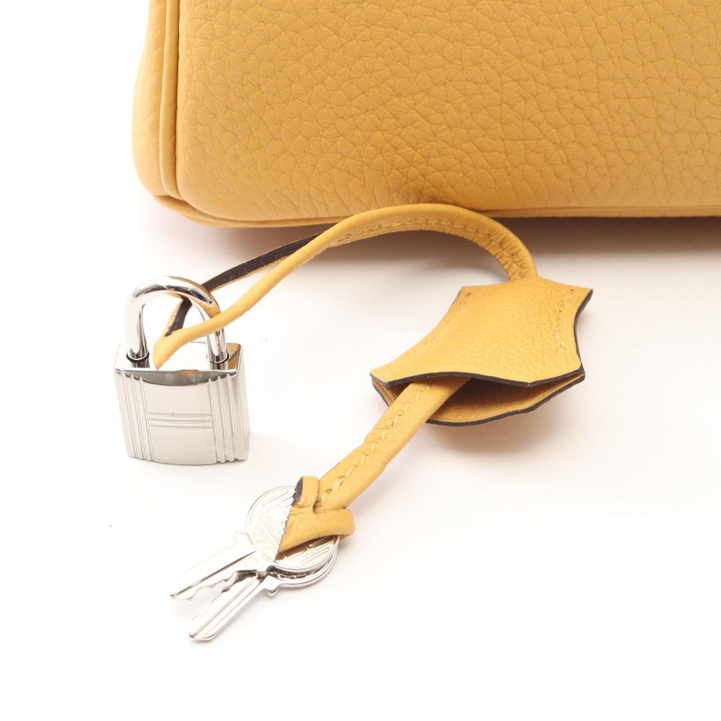 Hermes Handbag Birkin 25 Paille Leather — view 5