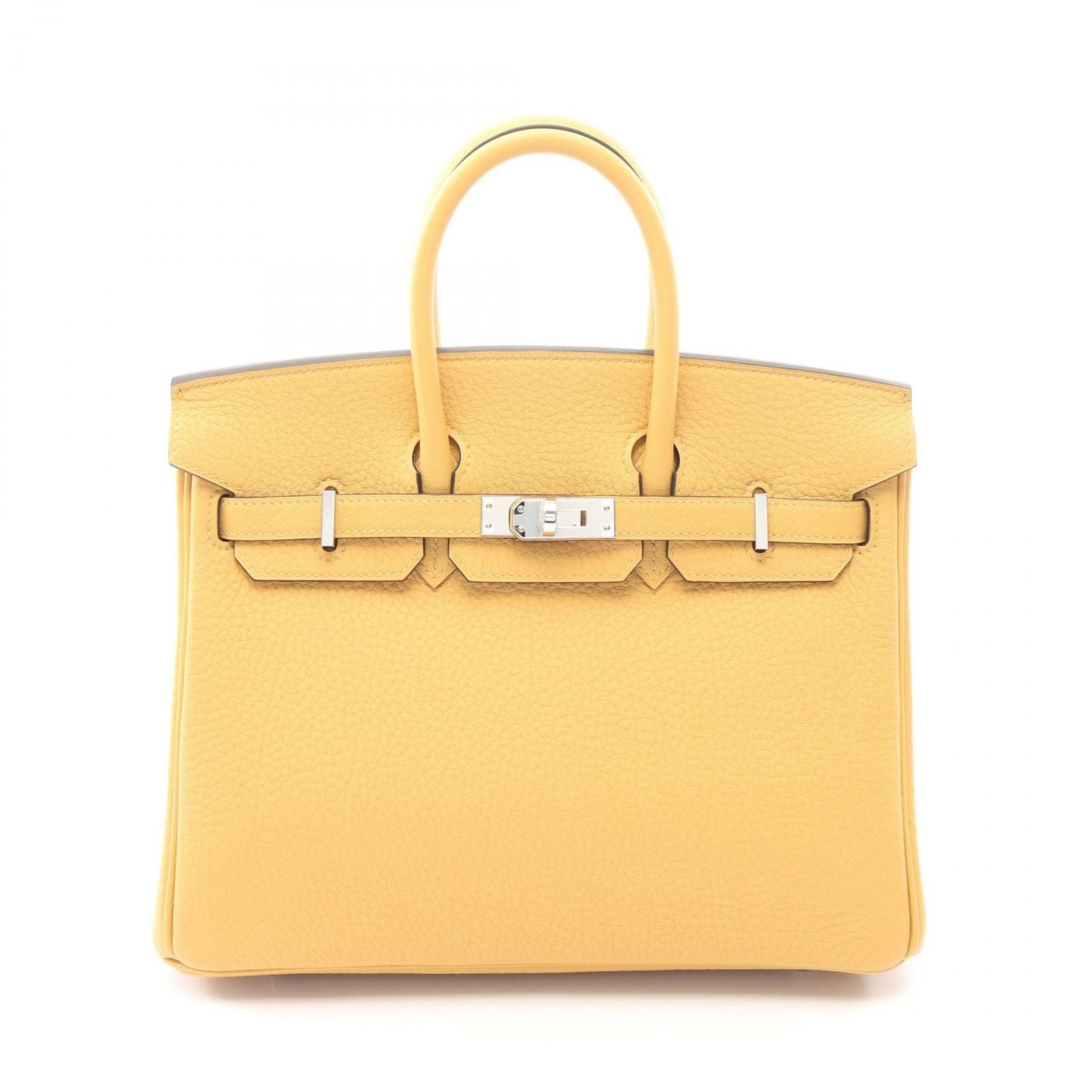 Hermes Handbag Birkin 25 Paille Leather