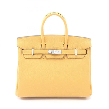 Hermes Handbag Birkin 25 Paille Leather