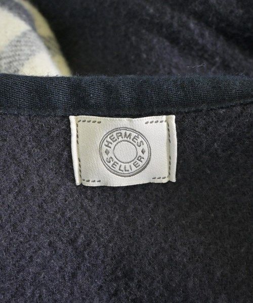 Hermes Coat Navy — view 5
