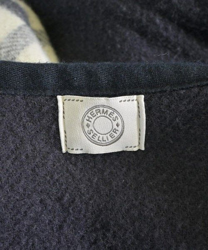 Hermes Coat Navy — view 5