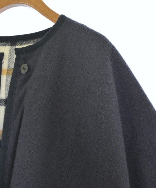 Hermes Coat Navy — view 6