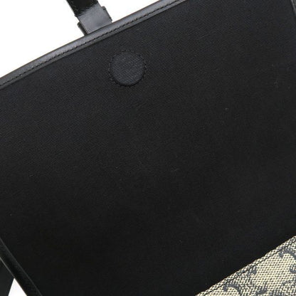 Celine Small Folco Messenger Triomphe Canvas & Ka Shoulder Bag — view 4