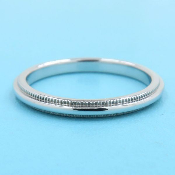 Tiffany & Co Together Mill Gray Band Ring mm Area — view 4