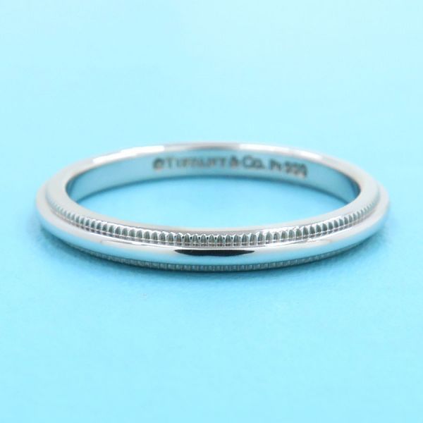 Tiffany & Co Together Mill Gray Band Ring mm Area