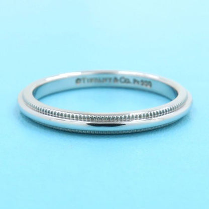 Tiffany & Co Together Mill Gray Band Ring mm Area
