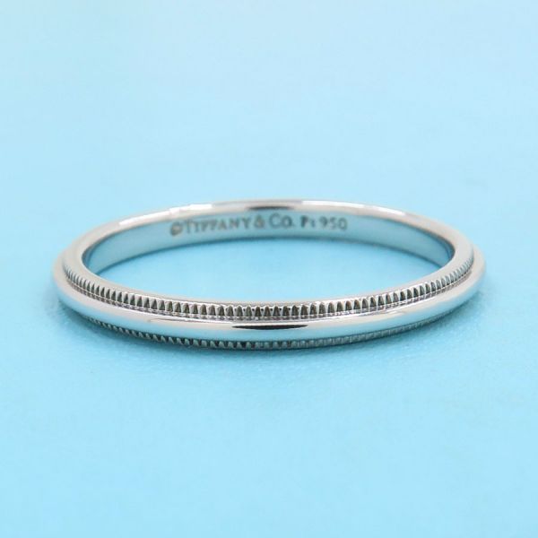 Tiffany & Co Together Mill Gray Band Ring mm Area