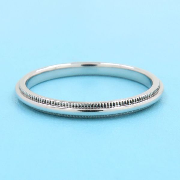 Tiffany & Co Together Mill Gray Band Ring mm Area — view 3