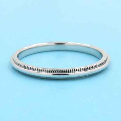 Tiffany & Co Together Mill Gray Band Ring mm Area — view 3