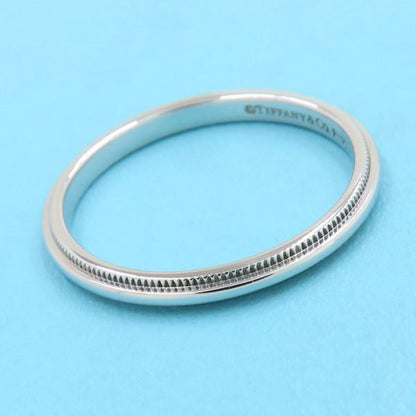 Tiffany & Co Together Mill Gray Band Ring mm Area — view 2