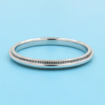 Tiffany & Co Together Mill Gray Band Ring mm Area — view 4