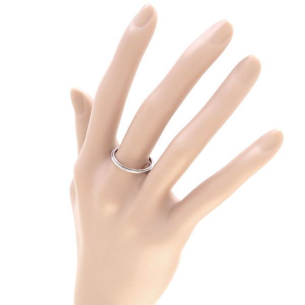 Tiffany & Co Together Mill Gray Band Ring mm Area — view 7