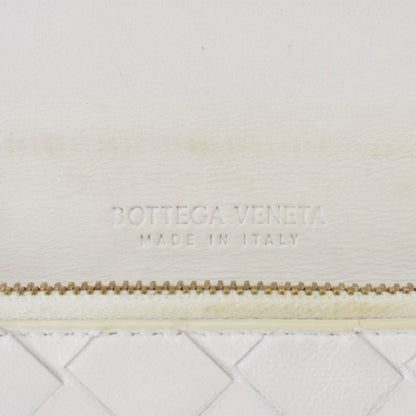 Bottega Veneta Intrecciato Bifold Wallet Leather White — view 5