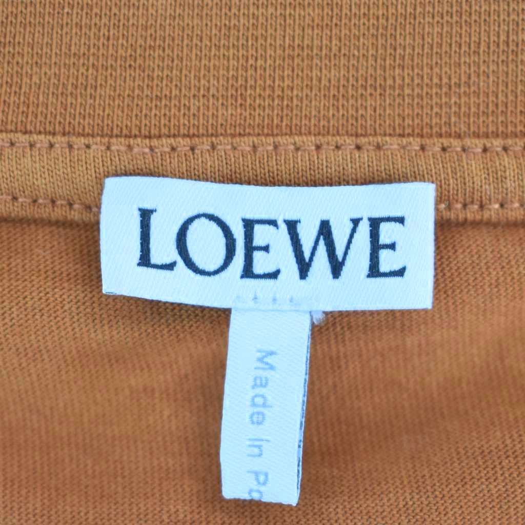 Loewe Anagram Logo T-Shirt Short Sleeve S Brown — view 3
