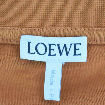 Loewe Anagram Logo T-Shirt Short Sleeve S Brown — view 3