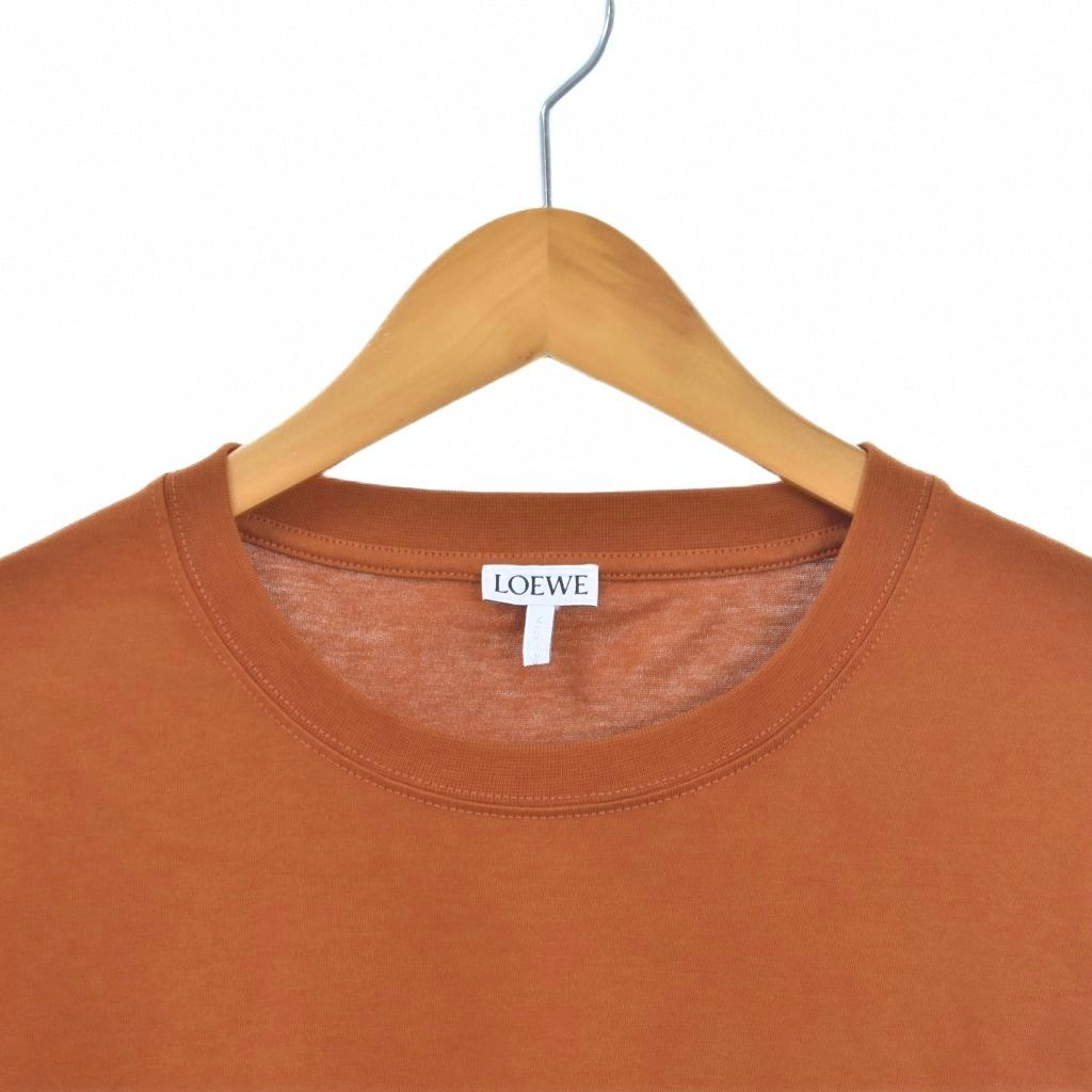 Loewe Anagram Logo T-Shirt Short Sleeve S Brown — view 5