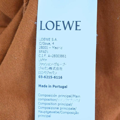 Loewe Anagram Logo T-Shirt Short Sleeve S Brown — view 4