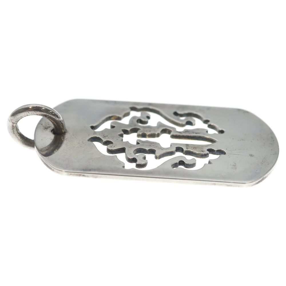 Chrome Hearts D Tag Lrg Ltd Large Dog Tag Necklace Top — view 4