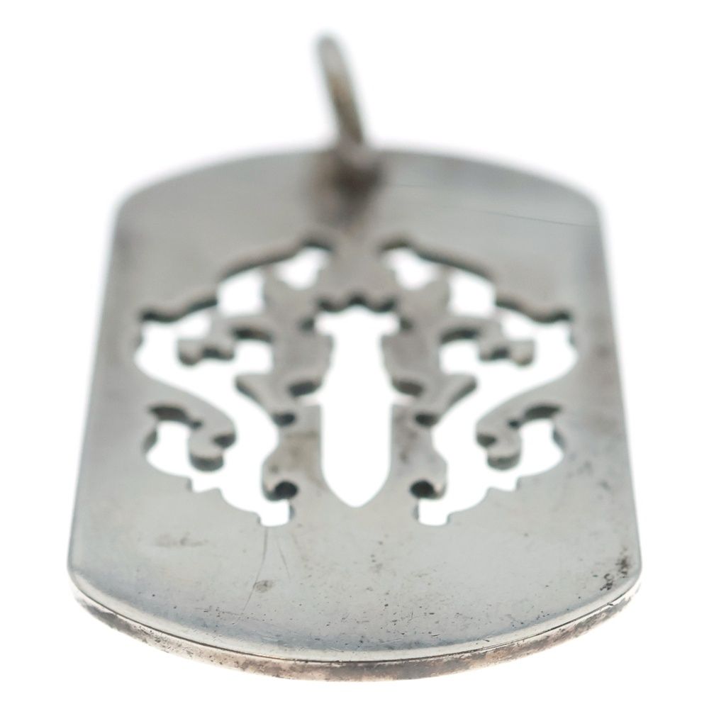 Chrome Hearts D Tag Lrg Ltd Large Dog Tag Necklace Top — view 5