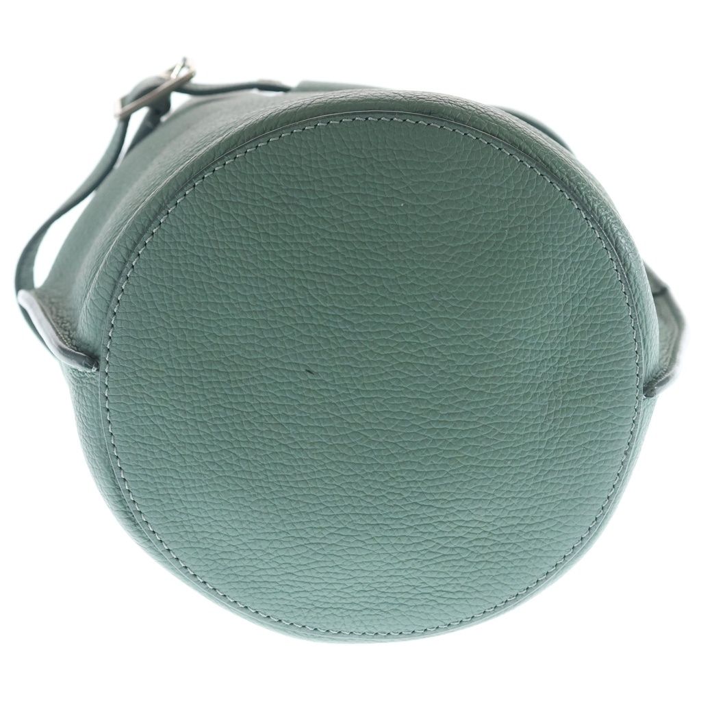 Celine Big Bucket Bag Light Green Leather Silver — view 4