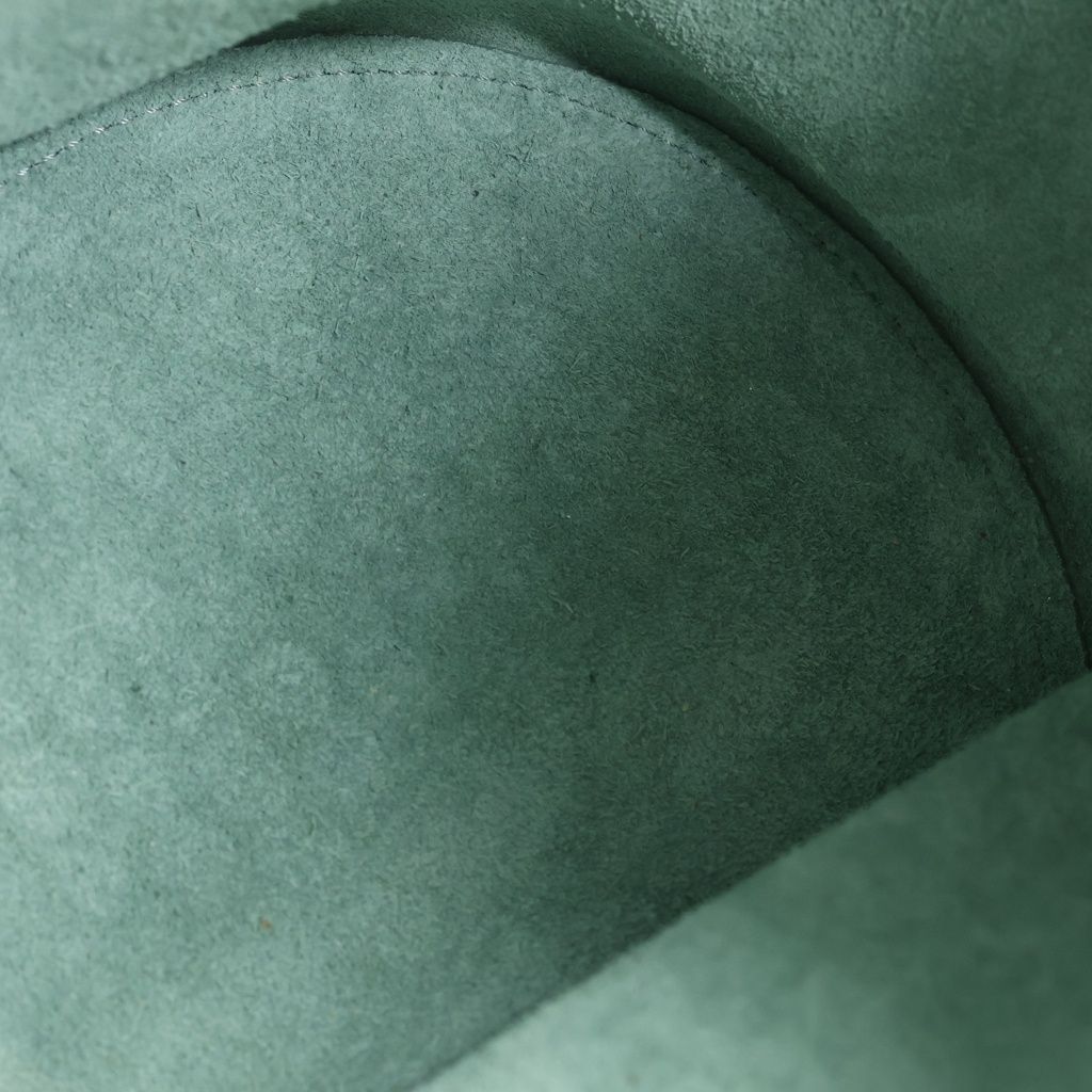 Celine Big Bucket Bag Light Green Leather Silver — view 5