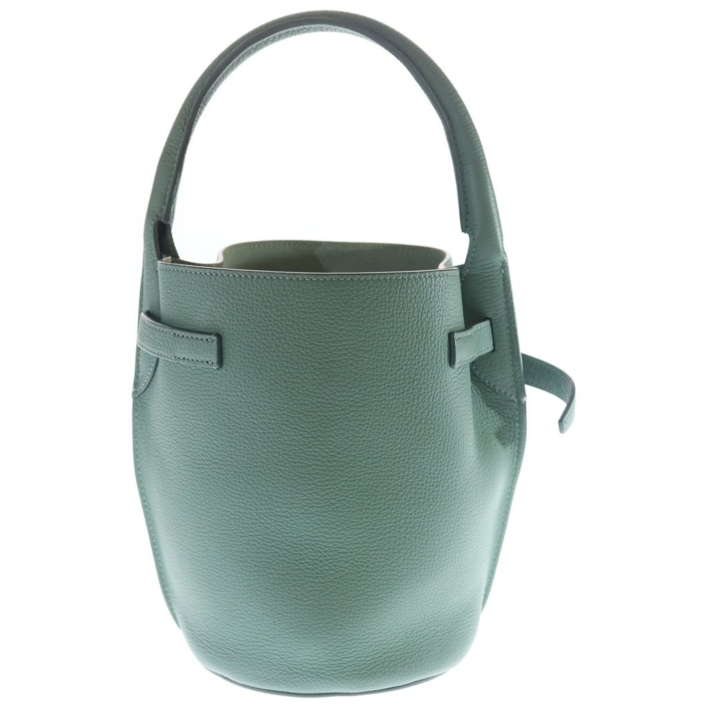 Celine Big Bucket Bag Light Green Leather Silver — view 2