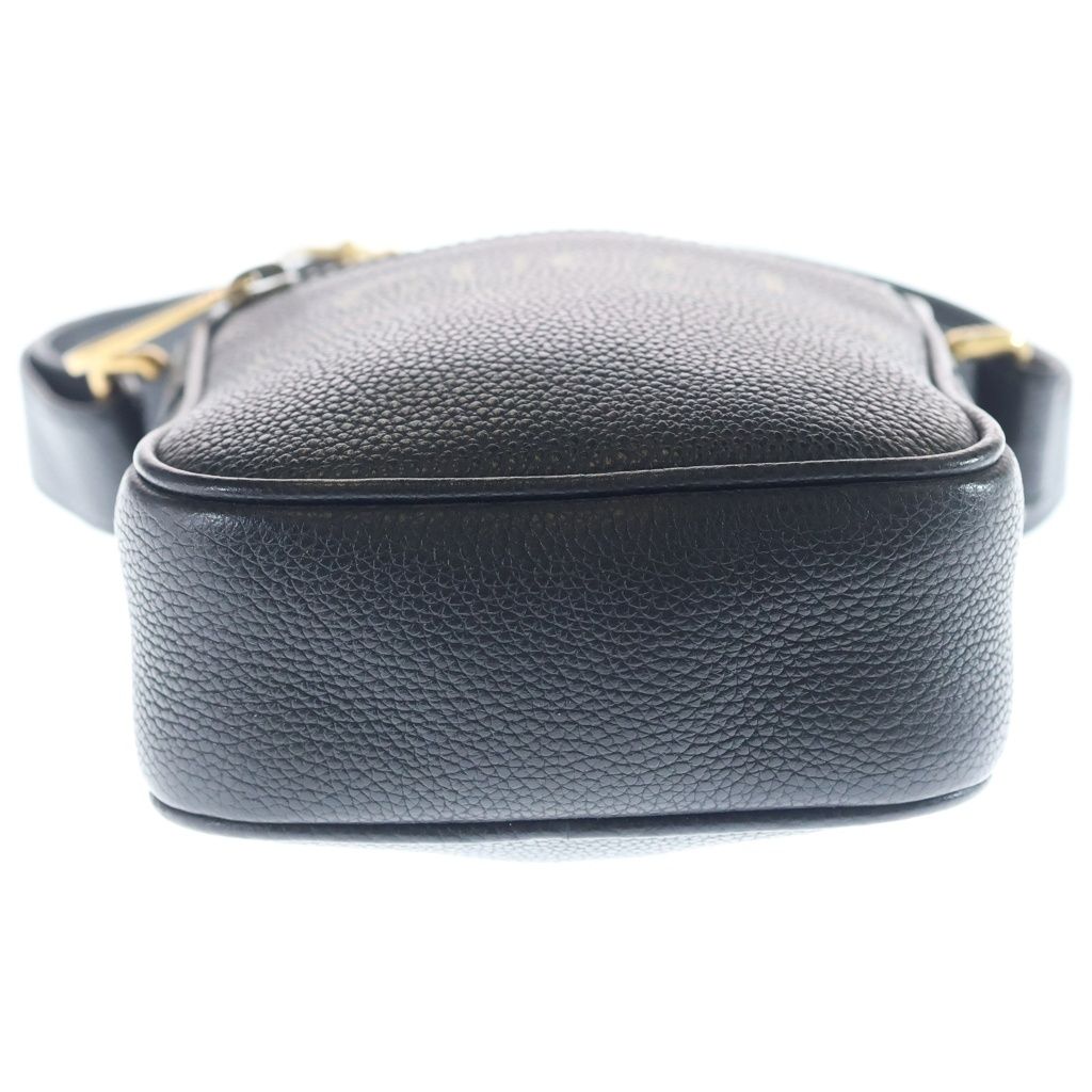 Gucci Sherry Line Mini Shoulder Bag Black Leather Gold — view 4