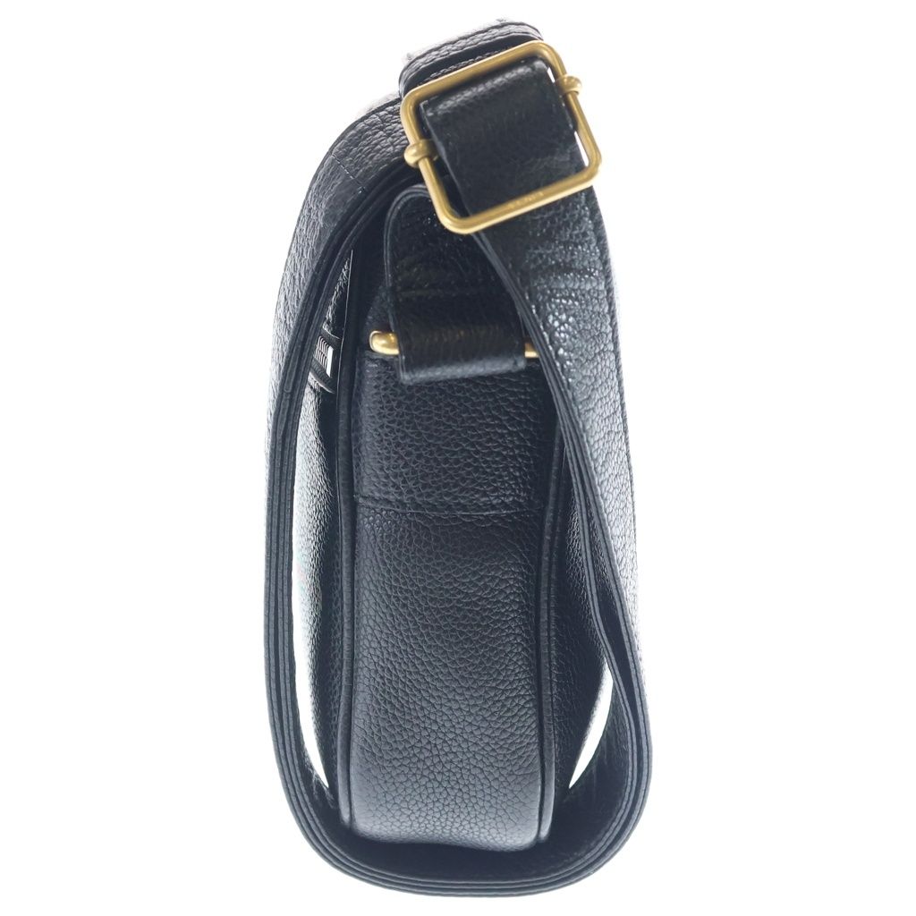 Gucci Sherry Line Mini Shoulder Bag Black Leather Gold — view 3