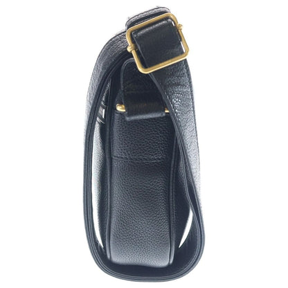 Gucci Sherry Line Mini Shoulder Bag Black Leather Gold — view 3