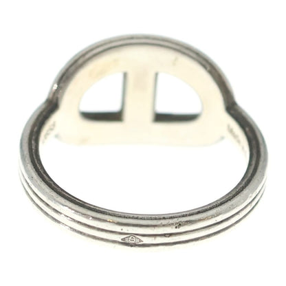 Hermes Chaine D'ancre Ring 49 Silver — view 2