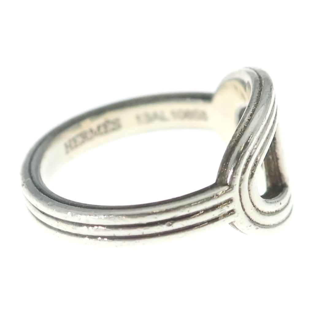 Hermes Chaine D'ancre Ring 49 Silver — view 3