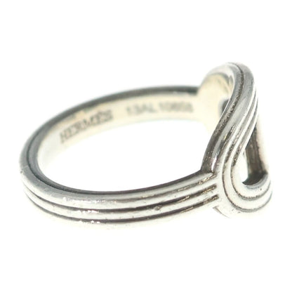 Hermes Chaine D'ancre Ring 49 Silver — view 3
