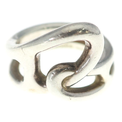 Hermes Chaine D'ancre Punk Ring 51 Silver — view 4