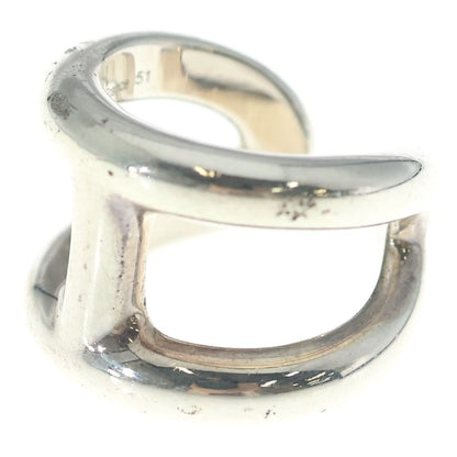 Hermes Osmose GM Ring Silver
