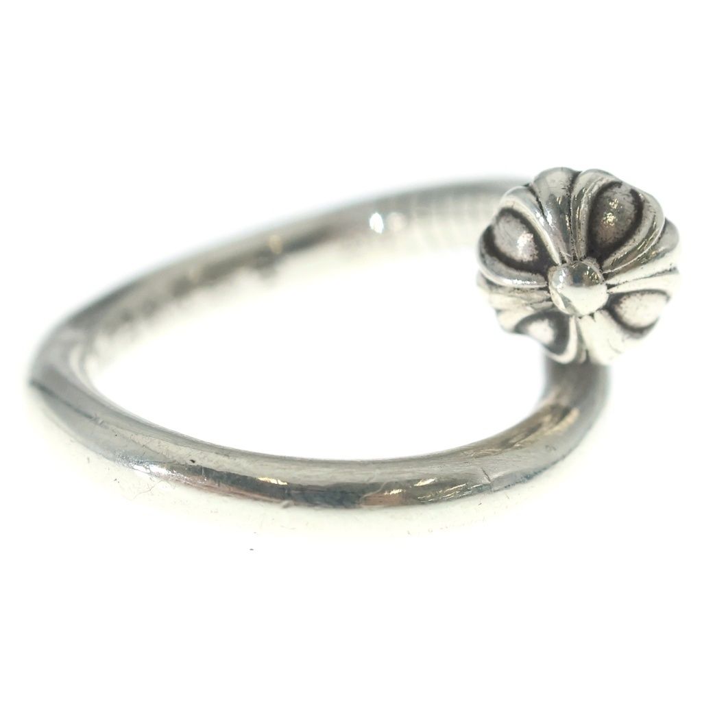 Chrome Hearts Nail Crsball Cross Ball Ring Silver — view 3