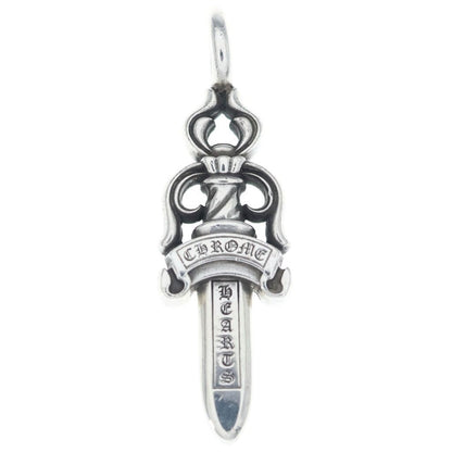 Chrome Hearts Double Dagger Daga Pendant Top Silver — view 2
