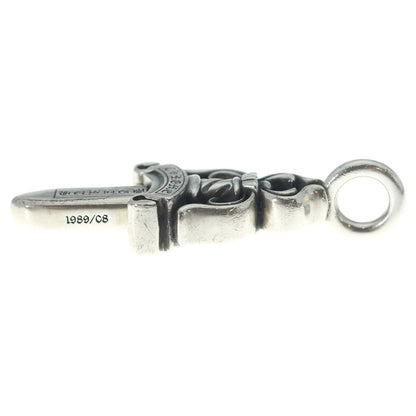 Chrome Hearts Double Dagger Daga Pendant Top Silver — view 3