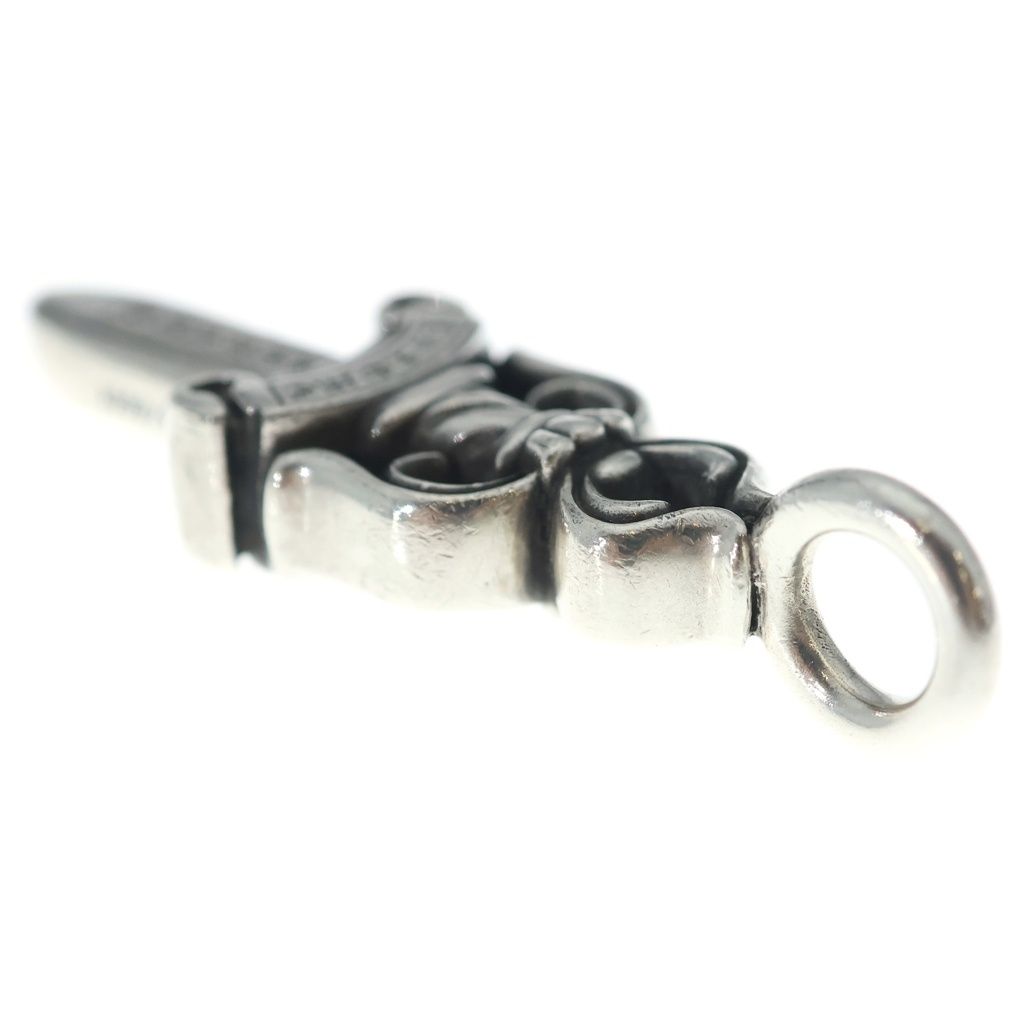 Chrome Hearts Double Dagger Daga Pendant Top Silver — view 5