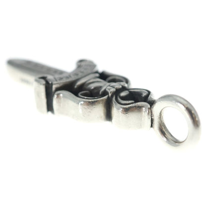 Chrome Hearts Double Dagger Daga Pendant Top Silver — view 5