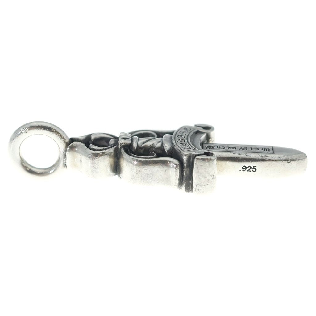 Chrome Hearts Double Dagger Daga Pendant Top Silver — view 4