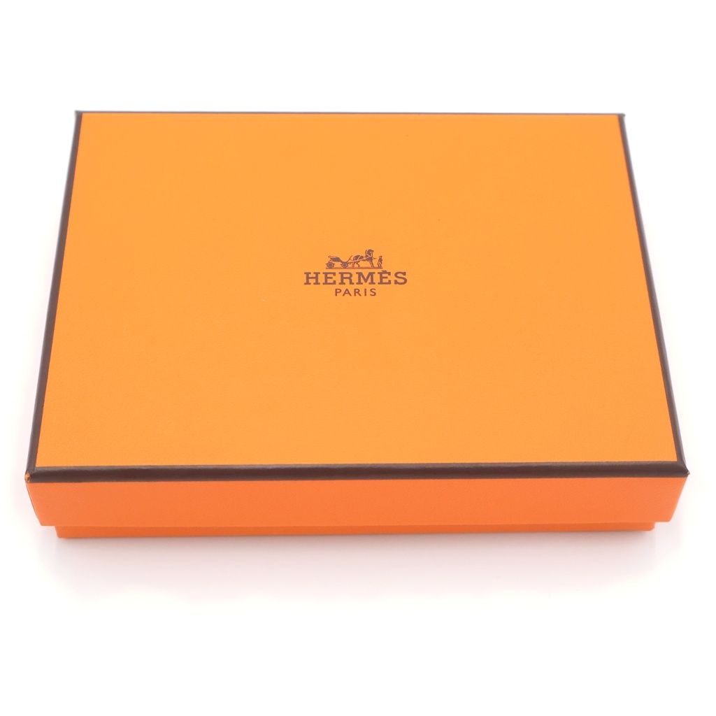 Hermes Kelly Pocket Compact Card Case Light Pink Chevre Silver — view 6