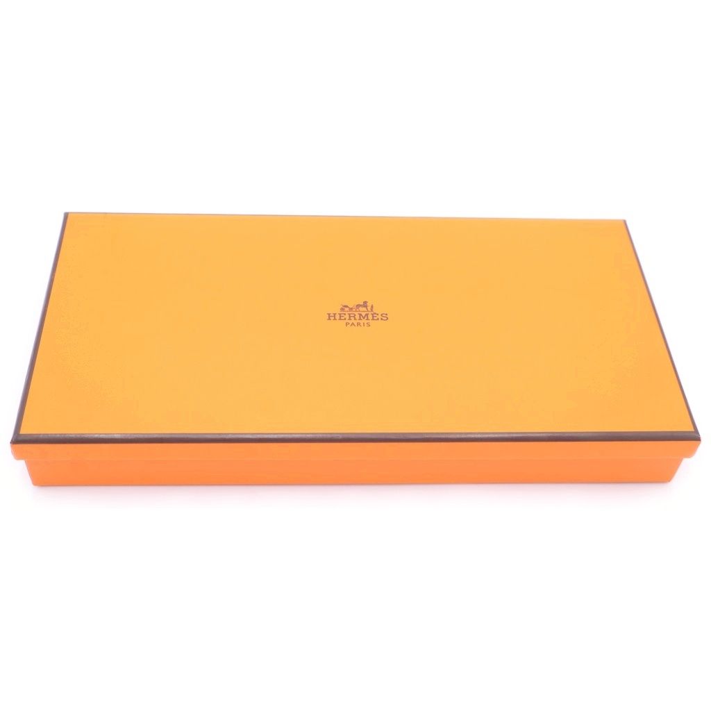 Hermes Azap Silk in Wallet Card Case Veau Green Silver — view 6