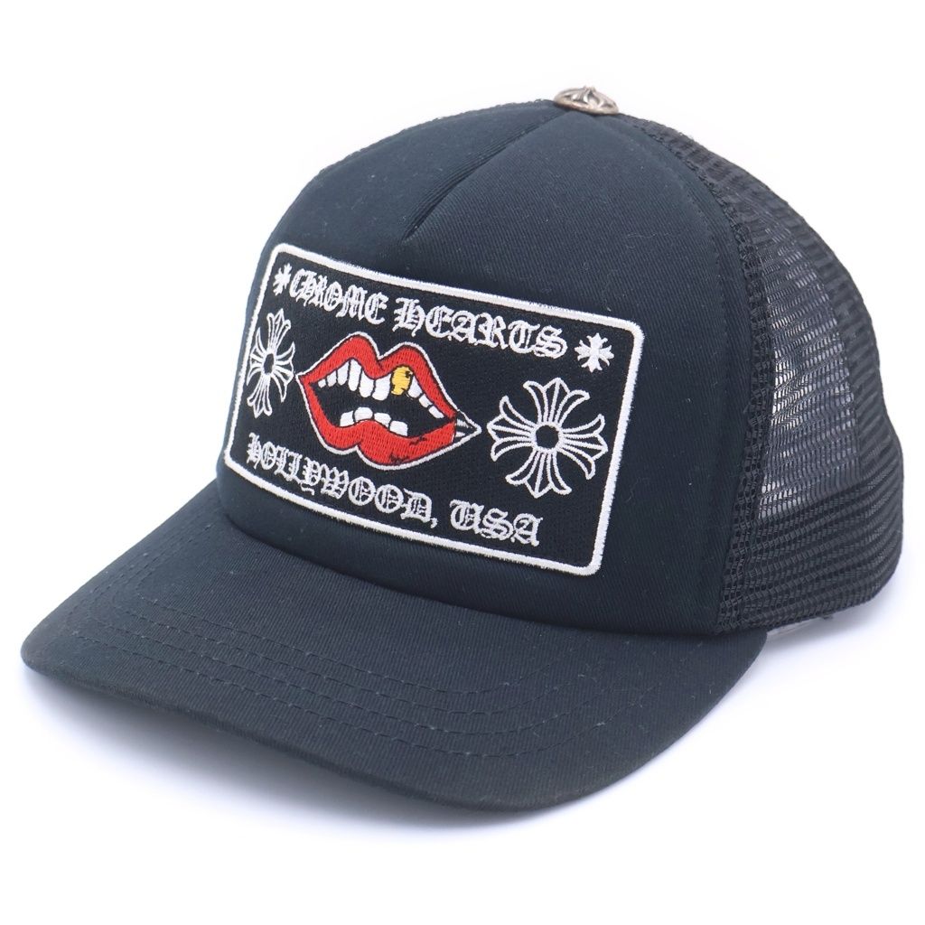 Chrome Hearts Matty Boy Chomper Trucker Cap Boy Logo Embroidery Mesh Truck