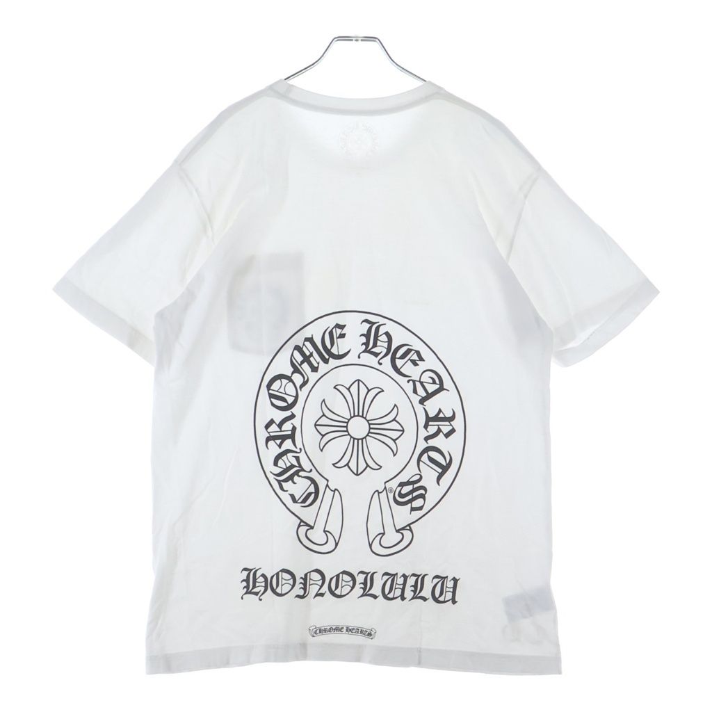 Chrome Hearts Honolulu Limited Horseshoe Tee Honolou Lou Print Crew Neck Short